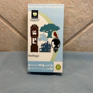 Cricut cartridge HERITAGE - EUC Complete in original box